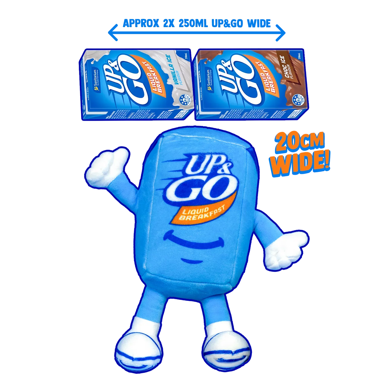 UP&GO Plushie
